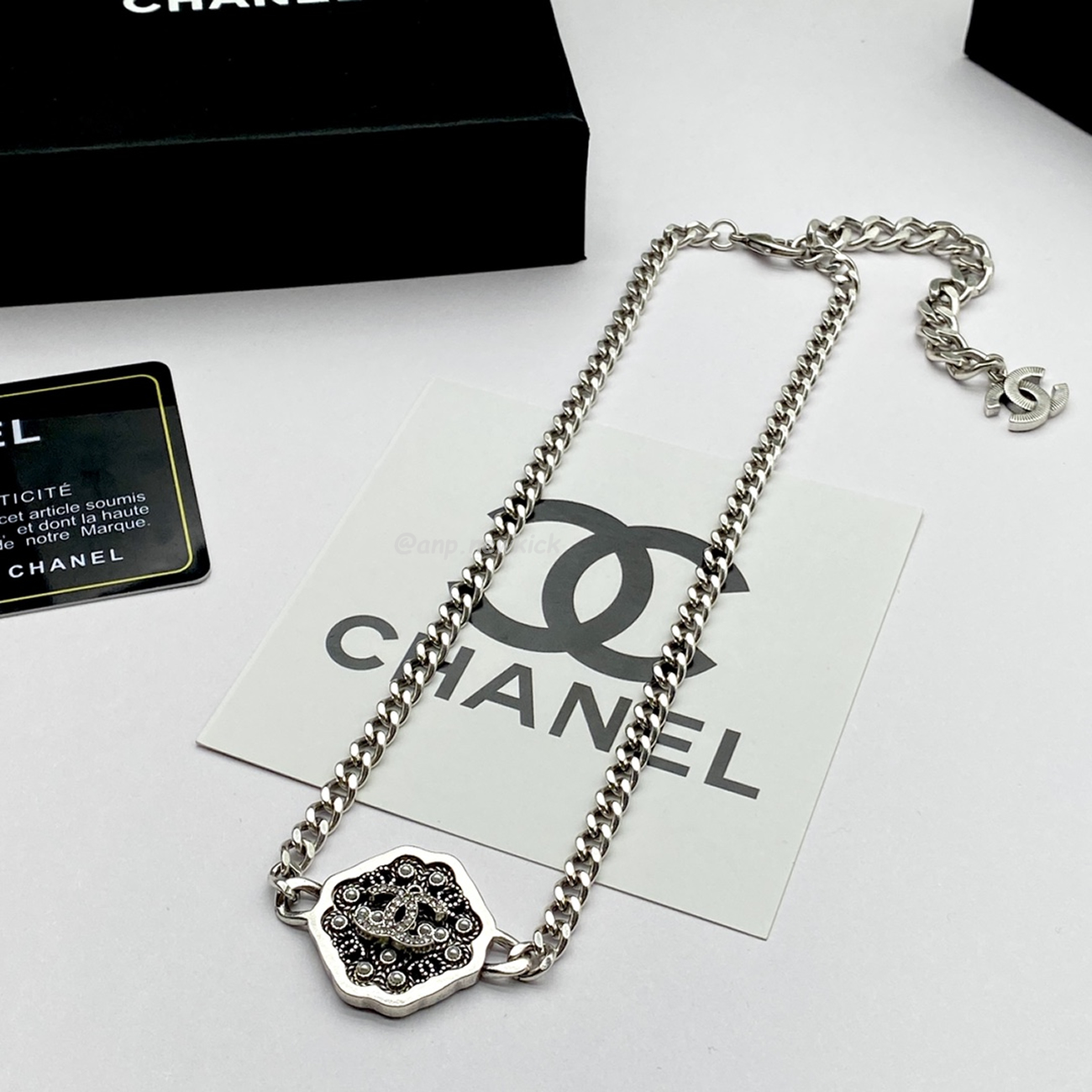 Chanel Cc Pearl Necklace (15) - www.newkick.vip